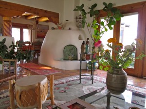 Inside Madeleine's Taos home