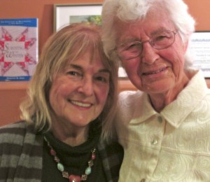 Lorraine Ciancio (left) and Dorothy Zopf at the recent Taos Retirement Village event