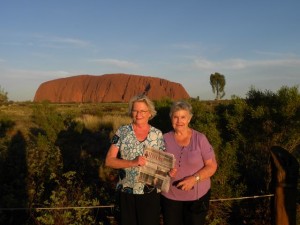 Wendy (left) and her friend (of 64 years) Marcia in Australia, 2014