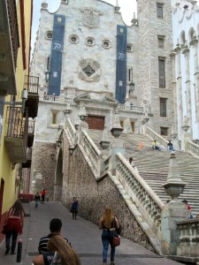 Guanajuato -- university steps