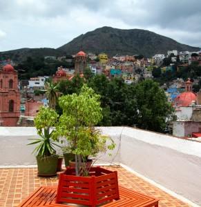 Guanajuato -- view from rooftop of escuela