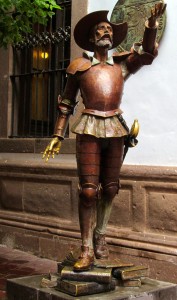 Guanajuato -- Don Quixote statue 2