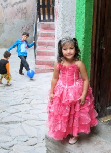 Guanajuato -- princess in pink dress