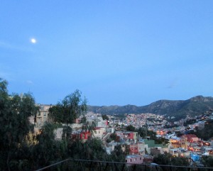 Moon over Guanajuato