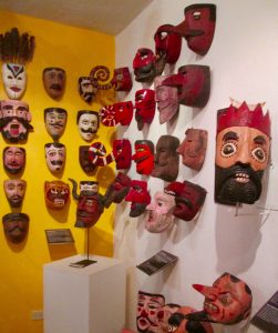 Among the 500+ masks in the museum